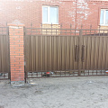 Сварные ворота в Прокопьевске от компании Ареан-Сибирь